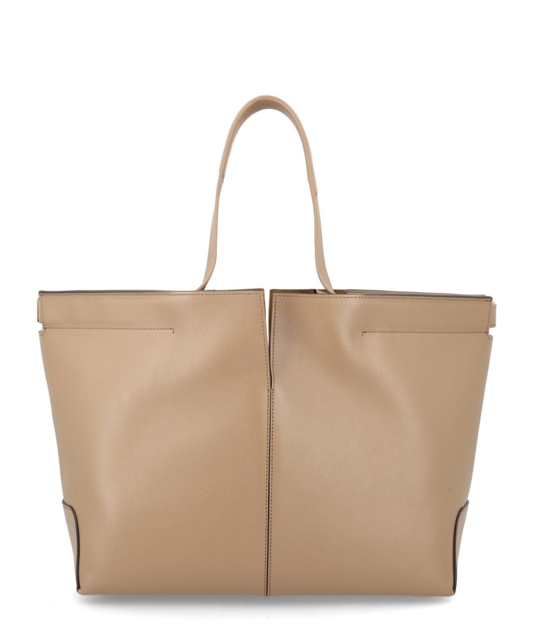 TOD'S Бежевая сумка тоут, фото 3