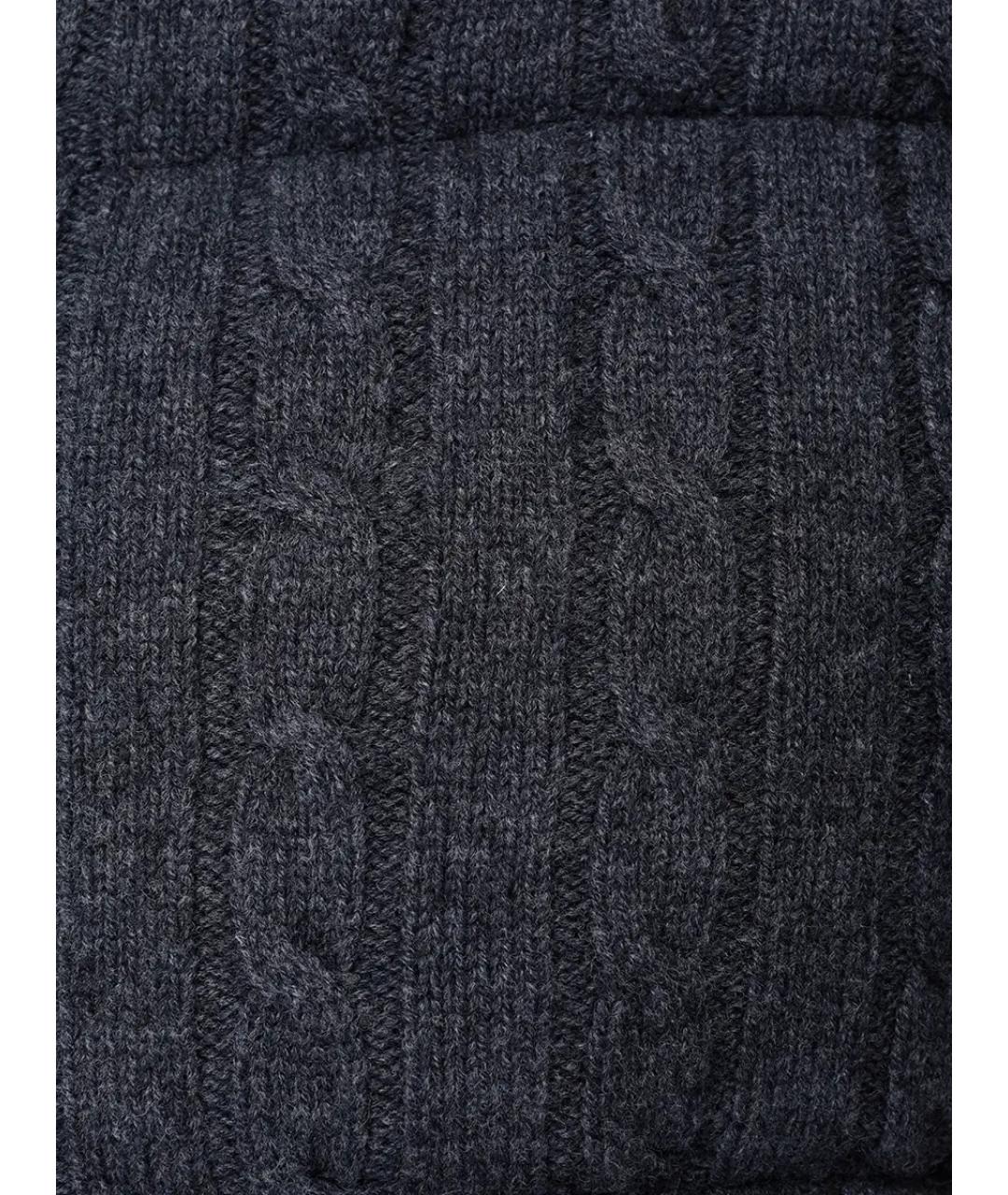 MC2 SAINT BARTH Серая шерстяная куртка, фото 6