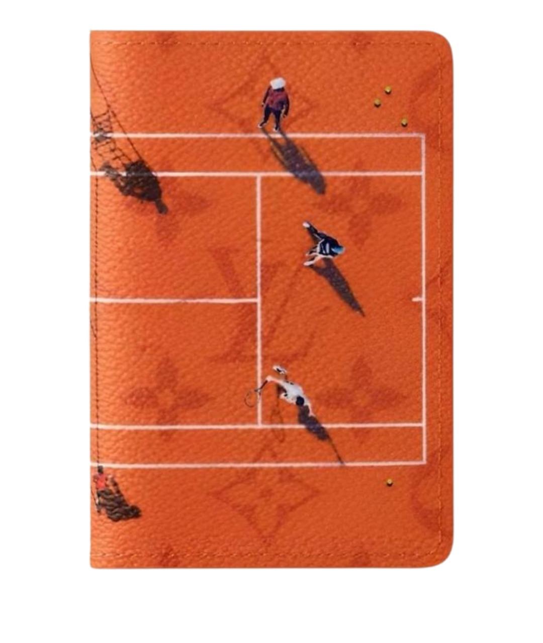 LOUIS VUITTON Оранжевый кардхолдер, фото 1