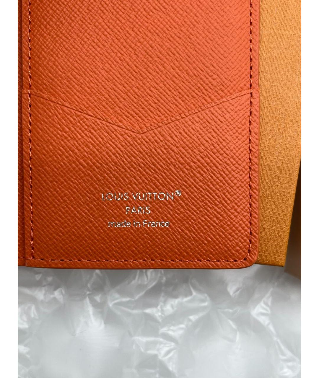 LOUIS VUITTON Оранжевый кардхолдер, фото 7