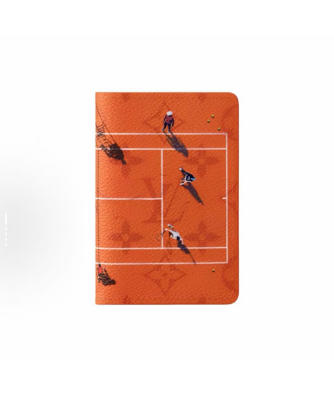 LOUIS VUITTON Оранжевый кардхолдер, фото 9