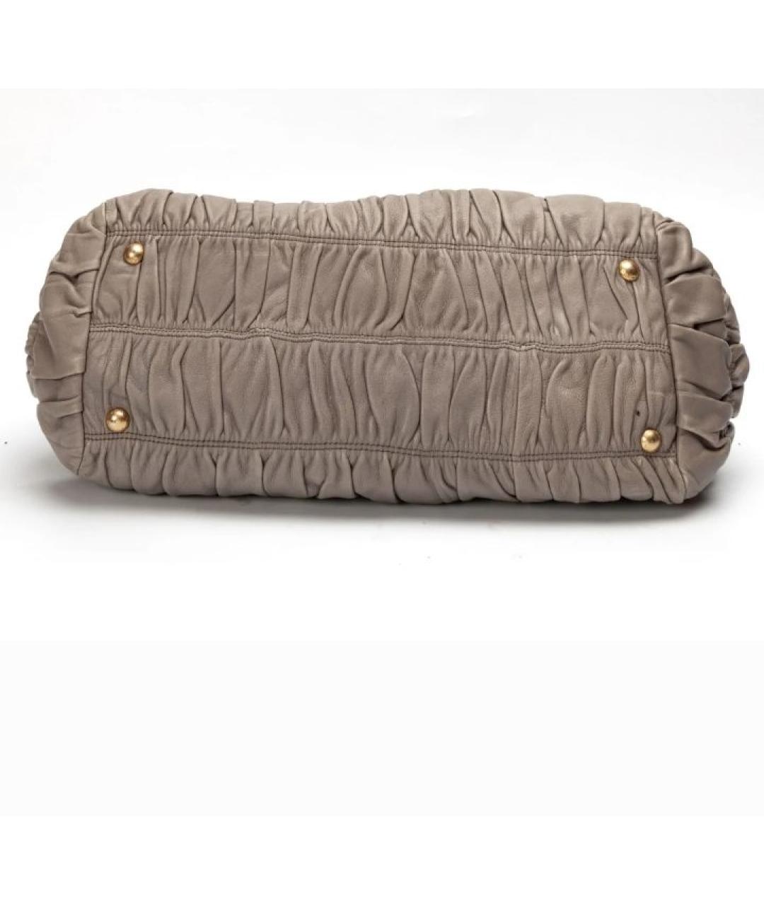 PRADA Кожаная сумка с короткими ручками, фото 4