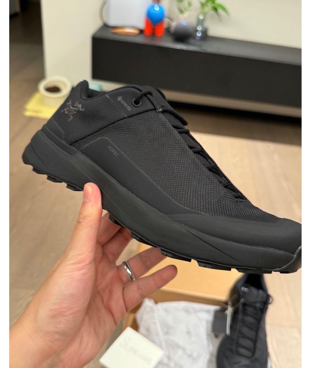 ARCTERYX Черные текстильные низкие кроссовки / кеды, фото 5