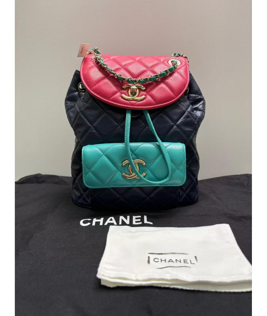 CHANEL Кожаный рюкзак, фото 2