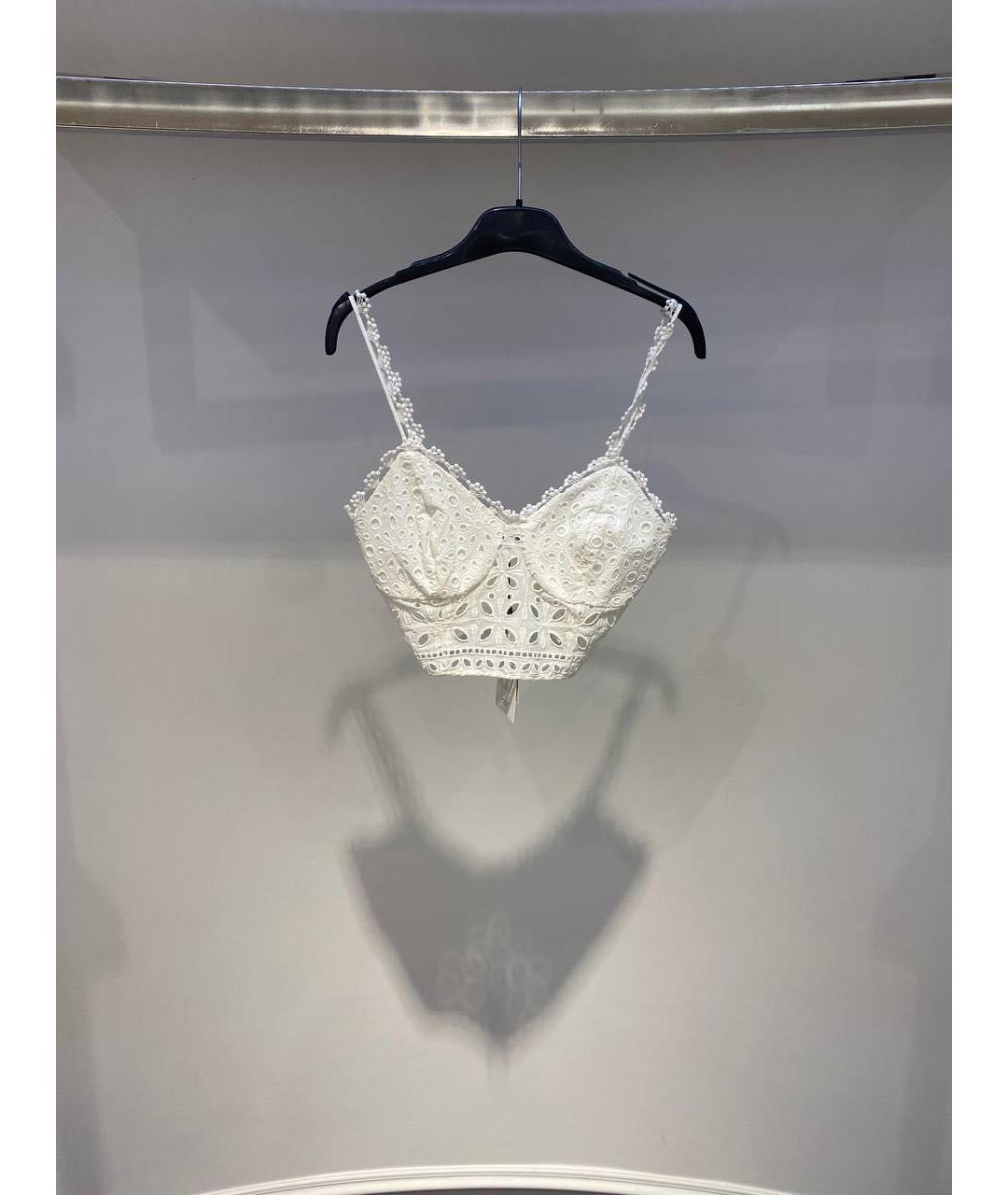 CHARO RUIZ Белая майка, фото 3