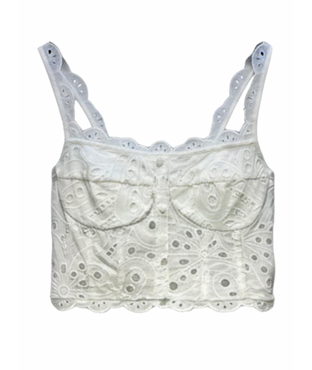 CHARO RUIZ Белая майка, фото 1