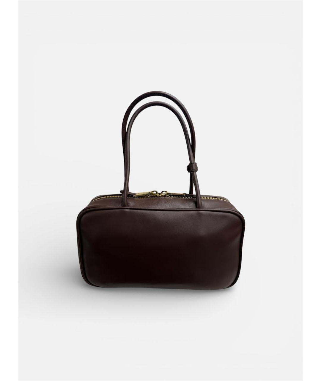 MIU MIU Бордовая кожаная сумка через плечо, фото 2