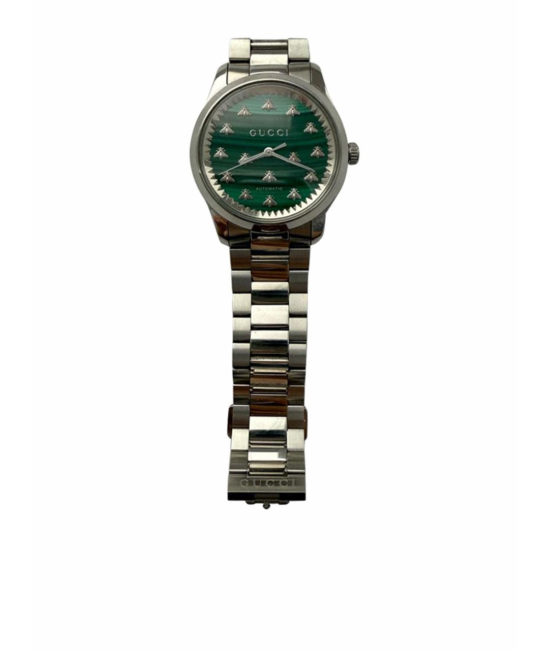 GUCCI Зеленые часы, фото 1