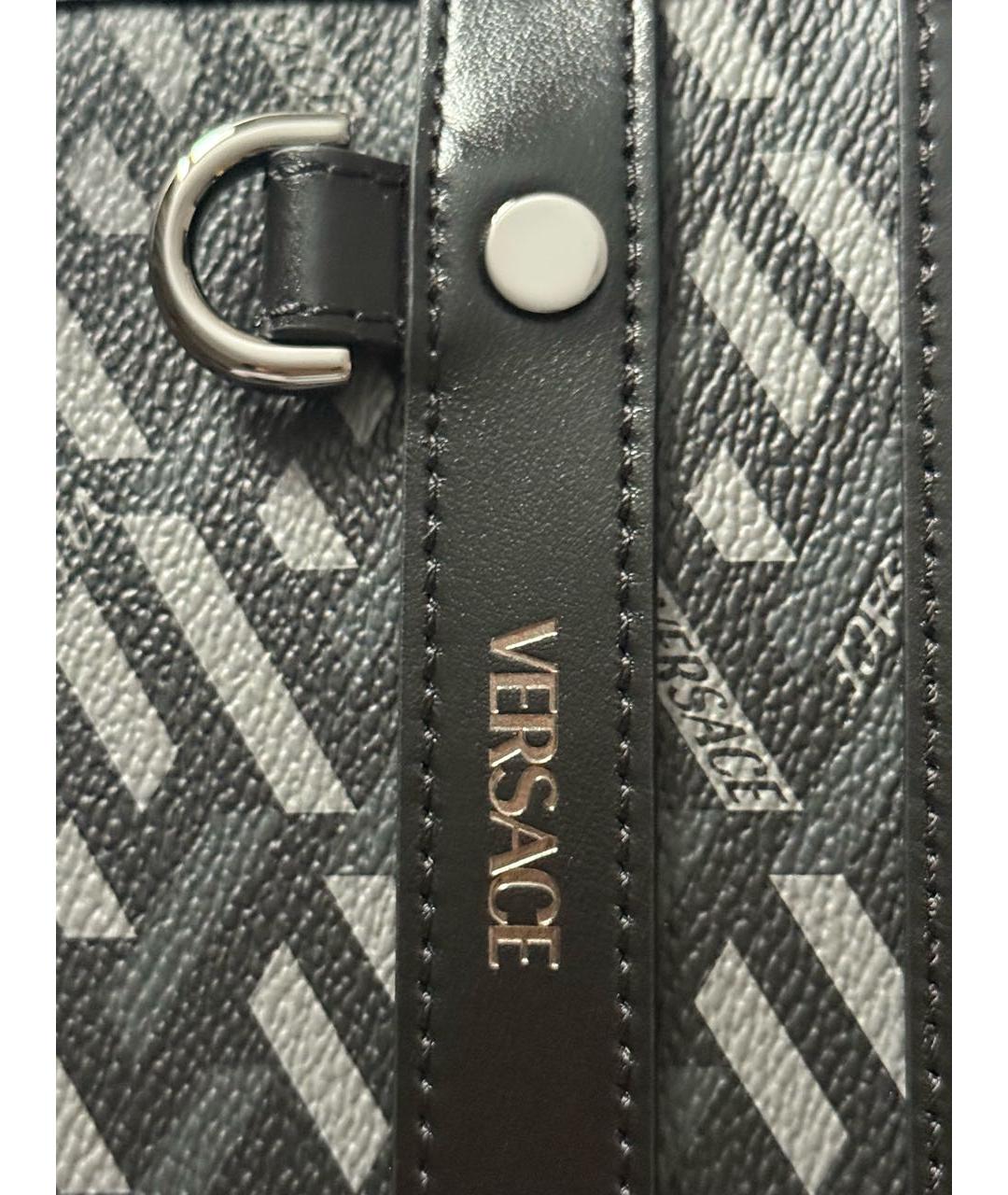 VERSACE Черный кардхолдер, фото 4