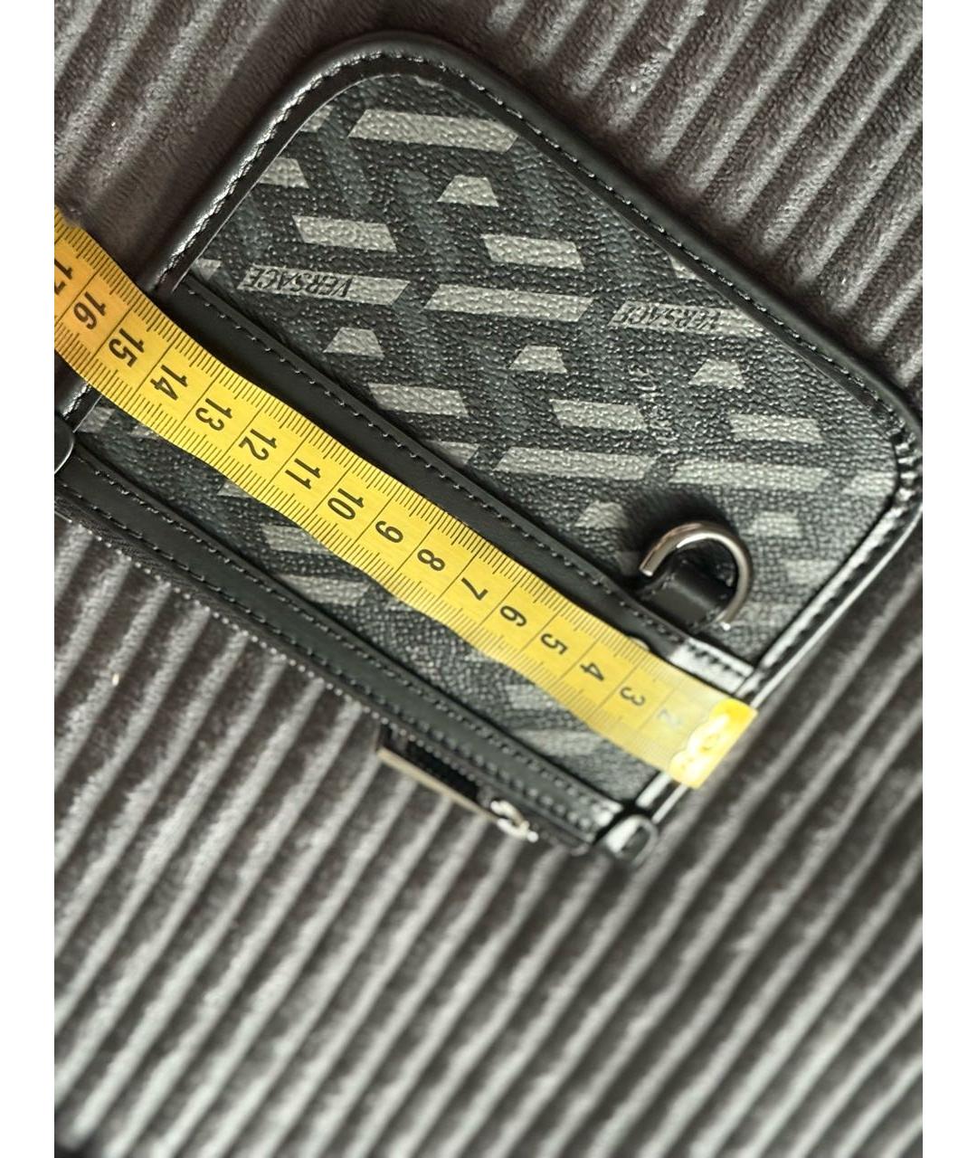 VERSACE Черный кардхолдер, фото 6