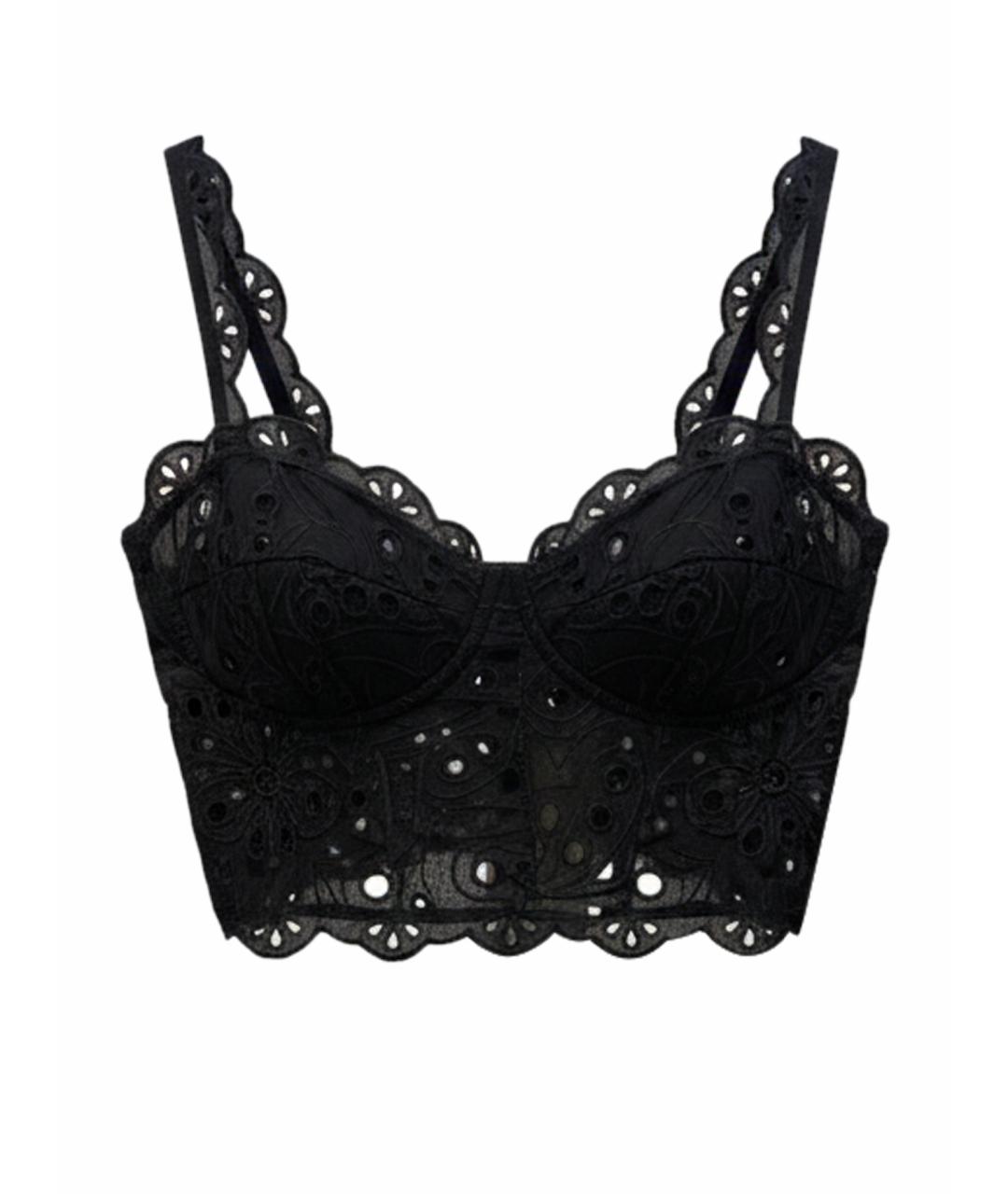 CHARO RUIZ Черная майка, фото 1