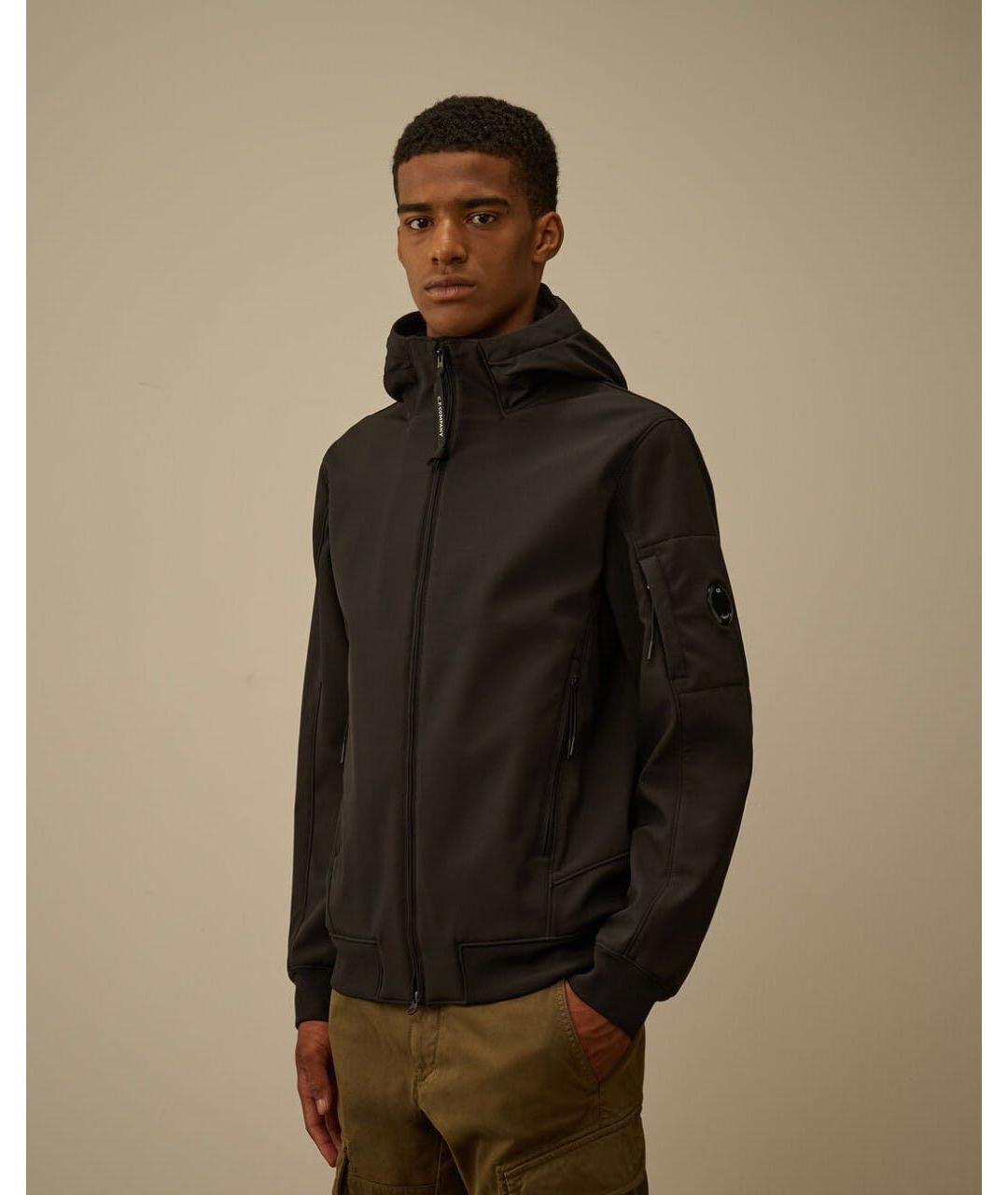 CP COMPANY Черная куртка, фото 2