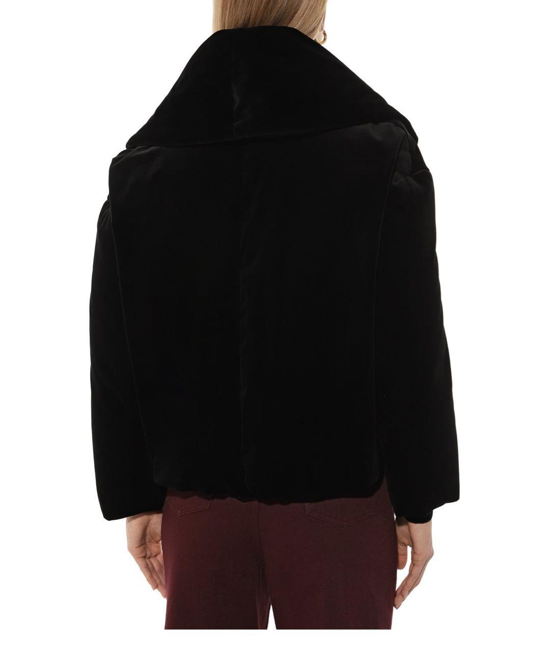 ANTONELLI FIRENZE Черный бархатный пуховик, фото 5
