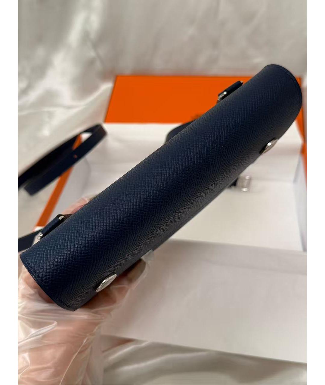 HERMES Голубой кошелек, фото 5