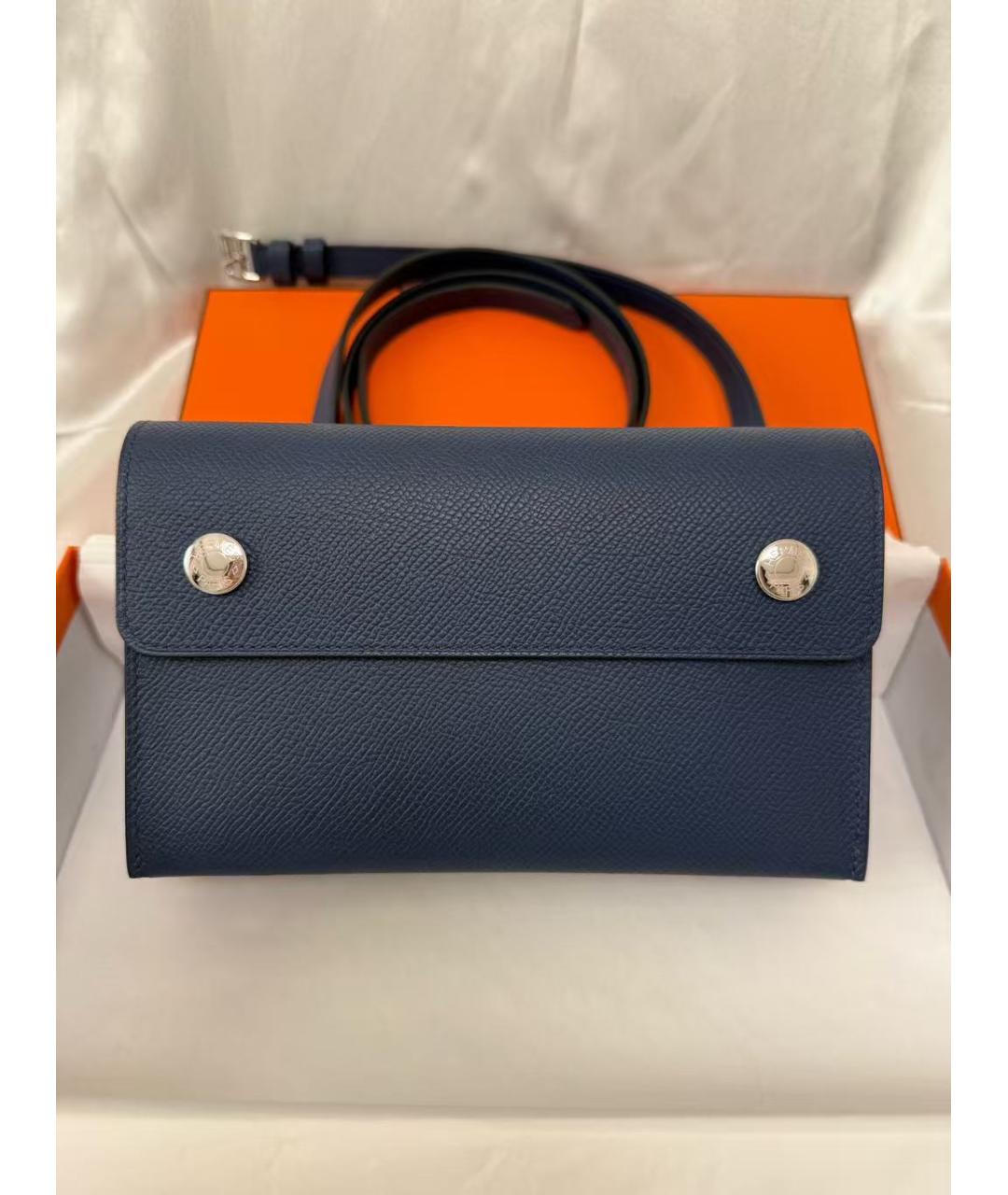 HERMES Голубой кошелек, фото 2