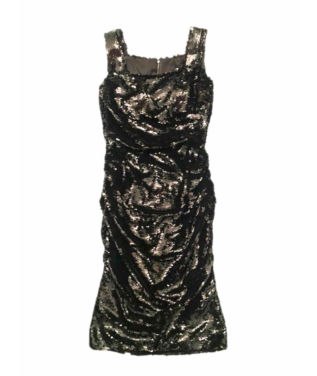DOLCE&GABBANA Черное вечернее платье, фото 1