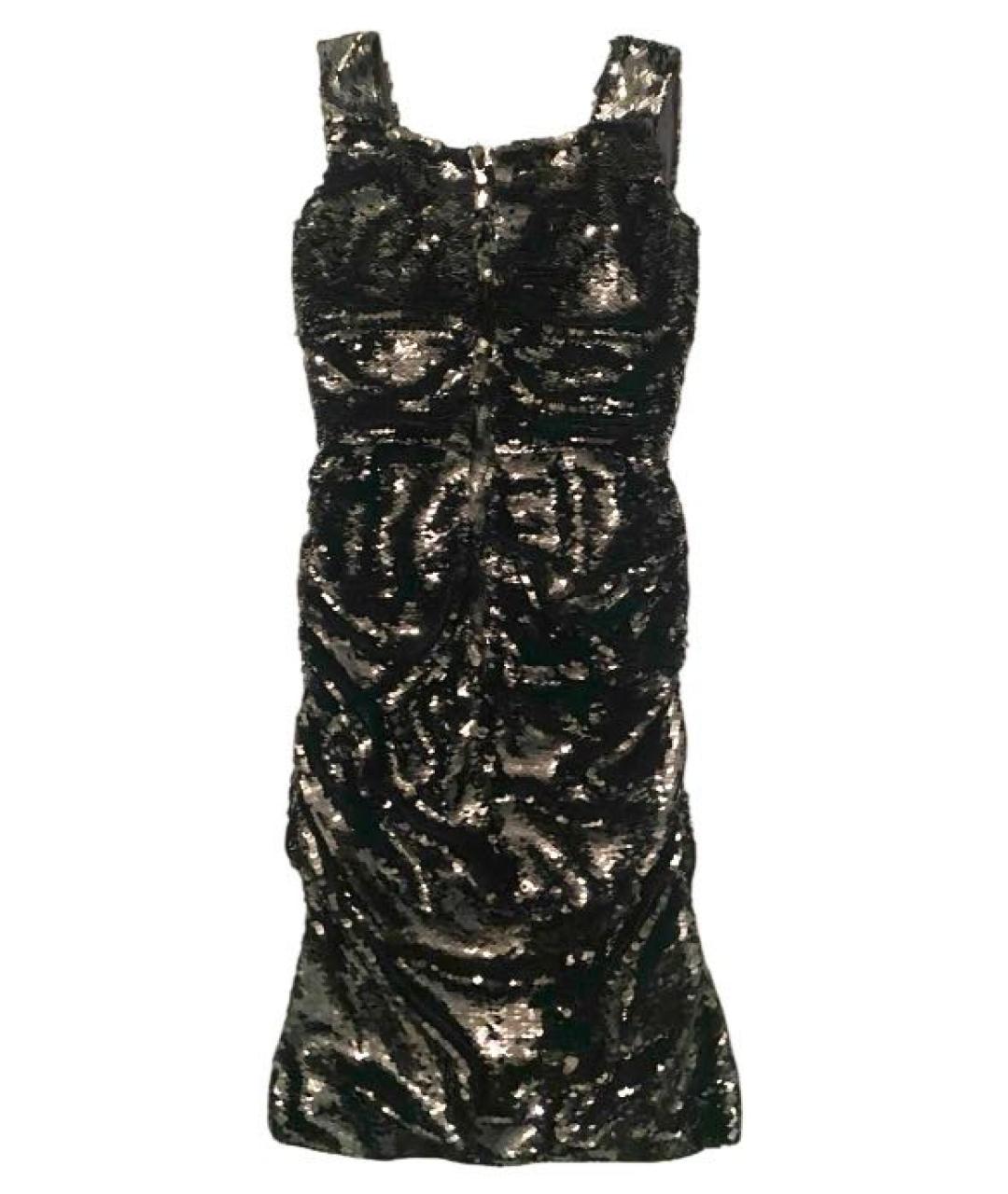 DOLCE&GABBANA Черное вечернее платье, фото 3