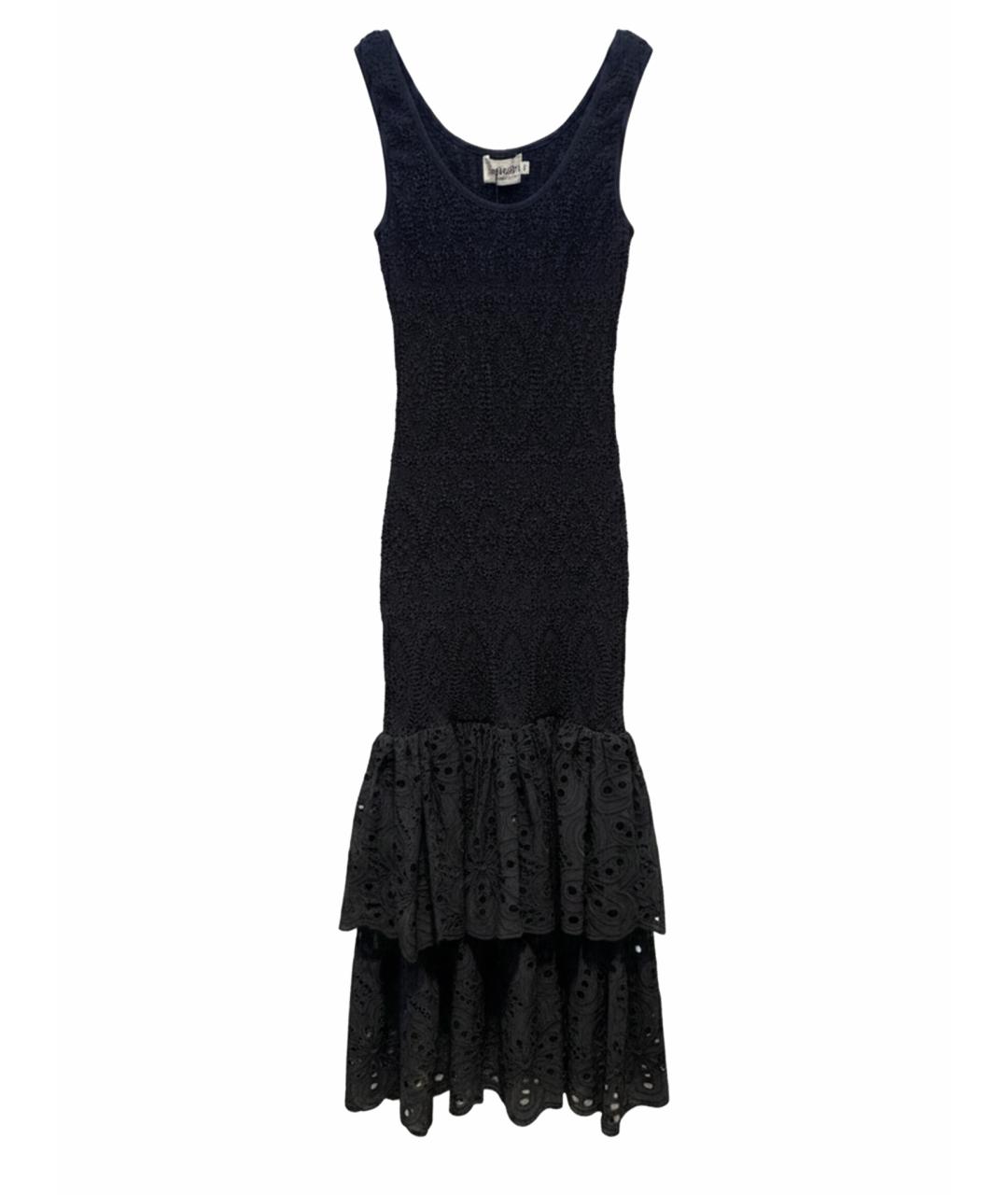 CHARO RUIZ Черное повседневное платье, фото 1