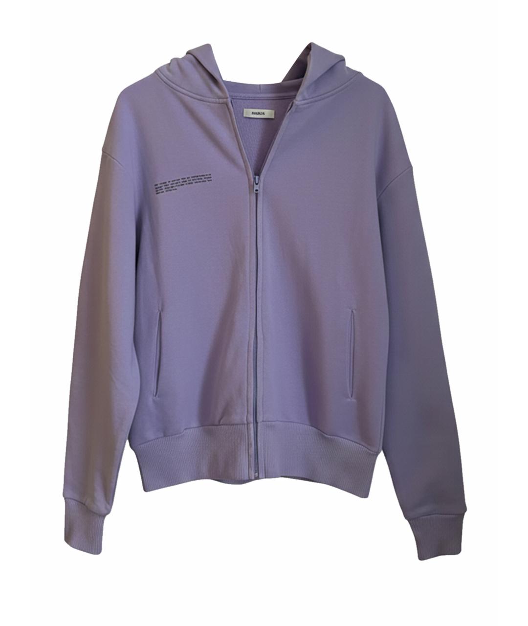 THE PANGAIA Фиолетовый хлопковый кардиган, фото 1