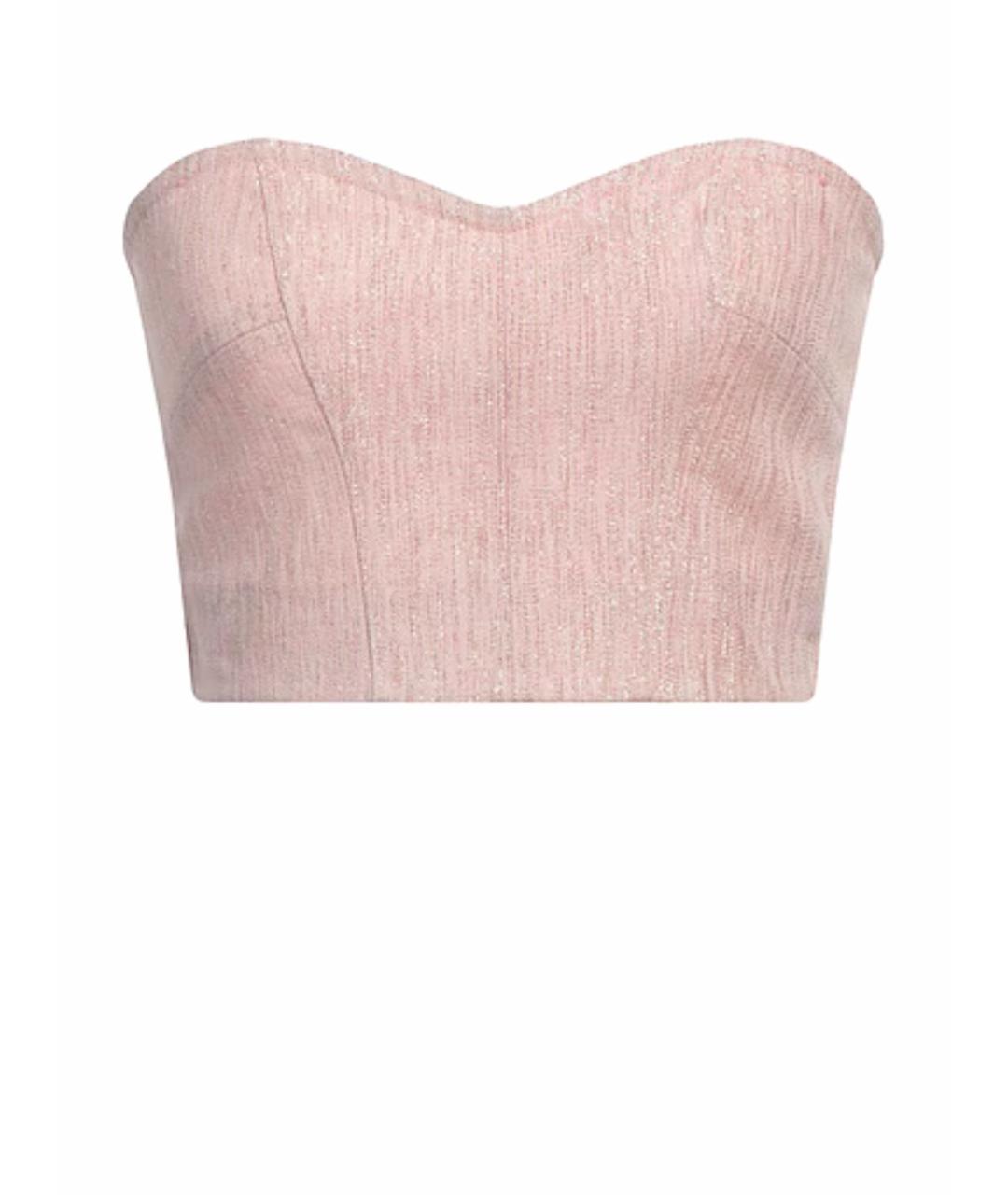 FORTE FORTE Розовая льняная блузы, фото 1