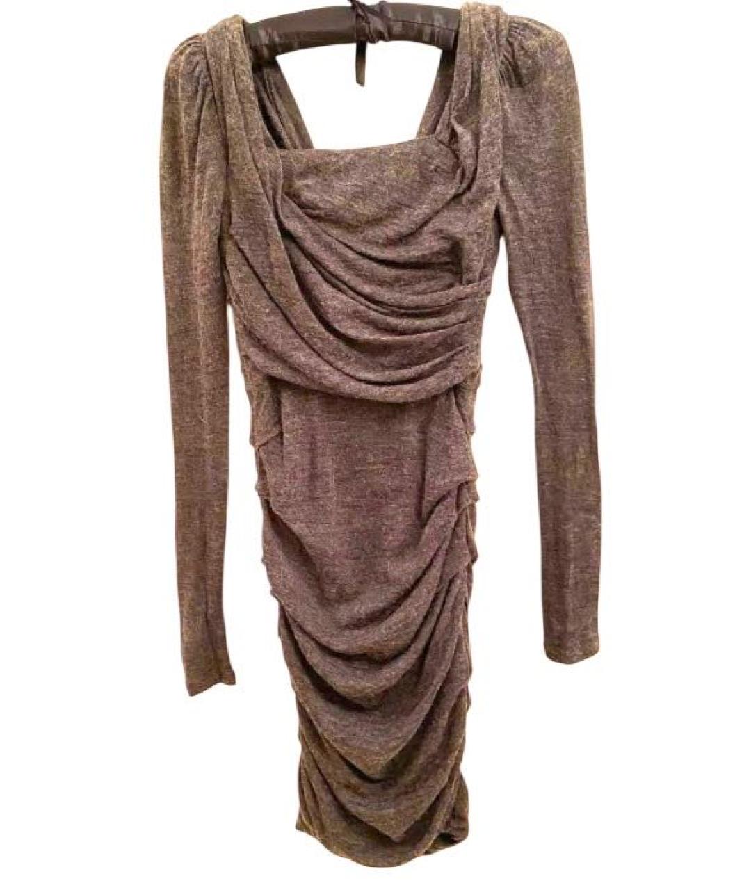 DOLCE&GABBANA Серое вечернее платье, фото 5