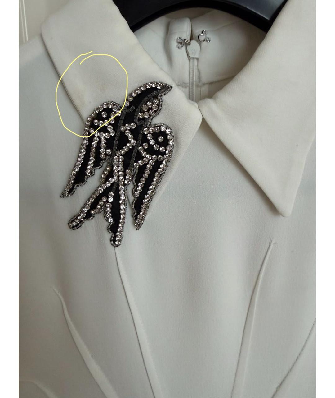 NO. 21 Белое коктейльное платье, фото 8