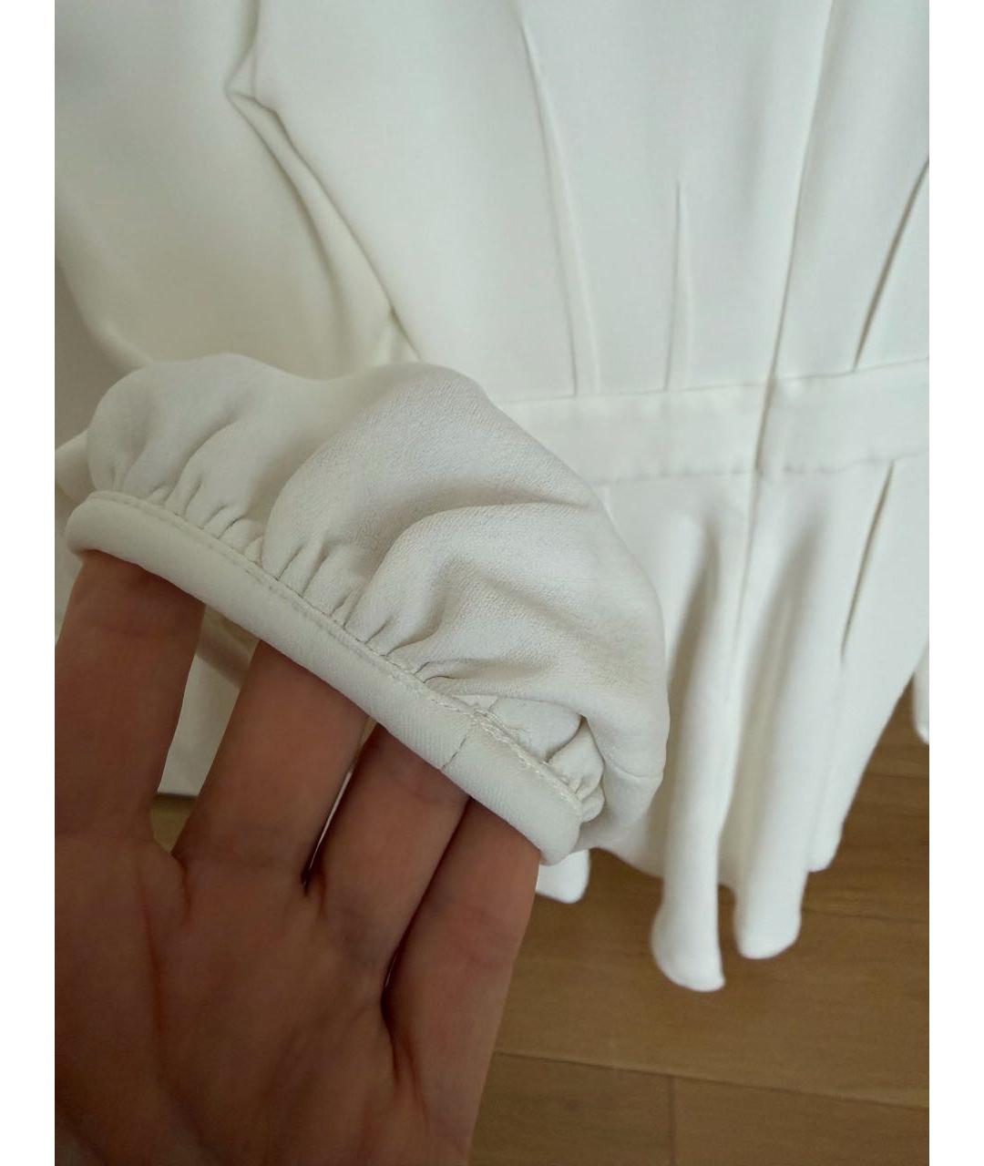 NO. 21 Белое коктейльное платье, фото 5