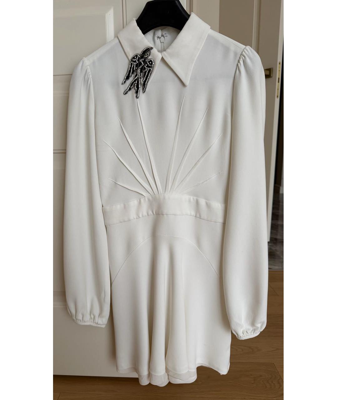 NO. 21 Белое коктейльное платье, фото 9