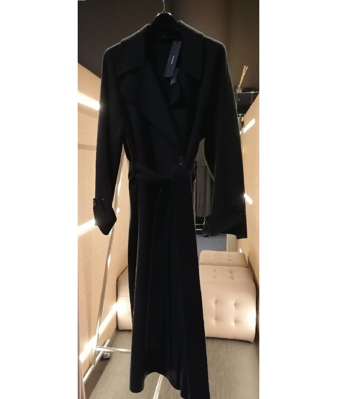 JOSEPH Черное шерстяное пальто, фото 4