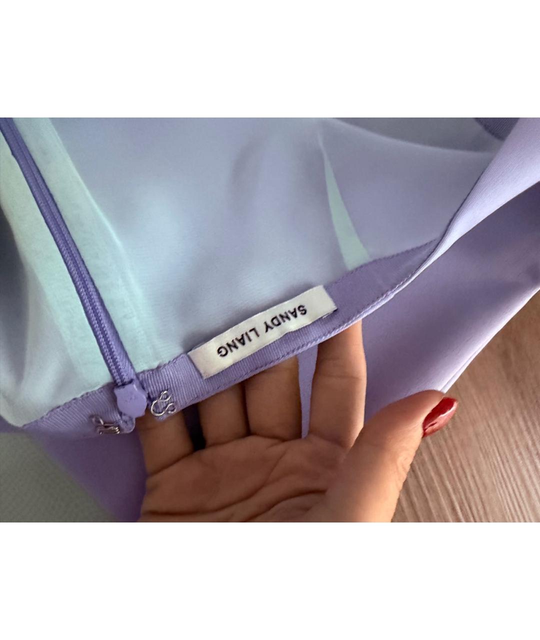 SANDY LIANG Мульти вискозная юбка миди, фото 3