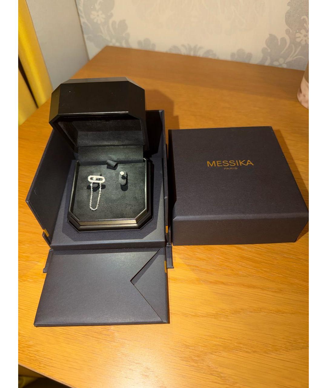 MESSIKA Белые серьги из белого золота, фото 4