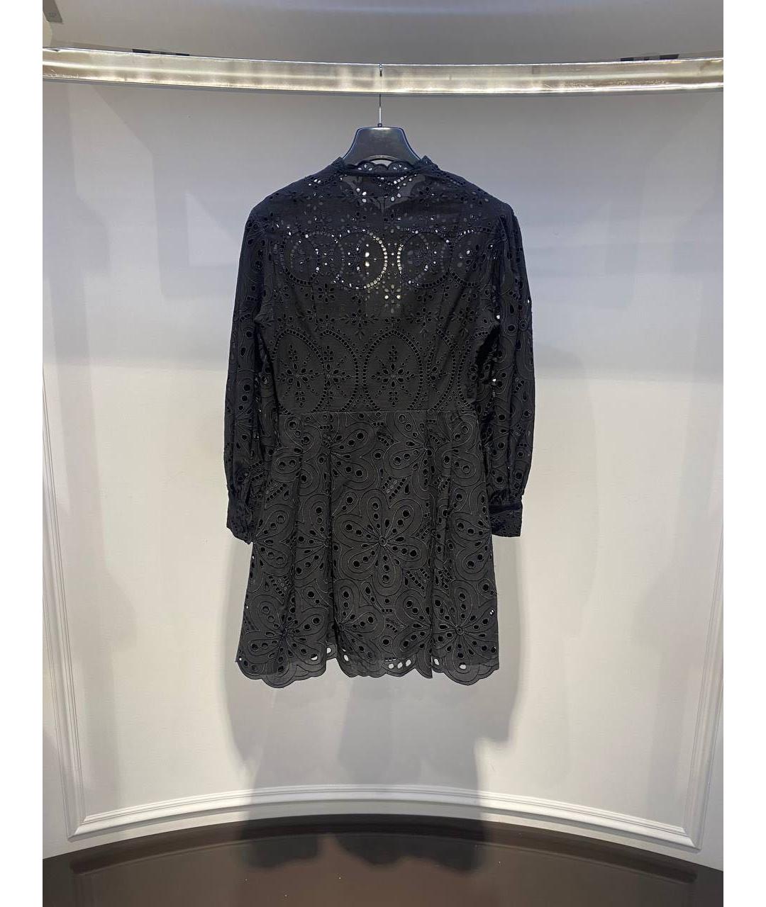 CHARO RUIZ Черное повседневное платье, фото 3