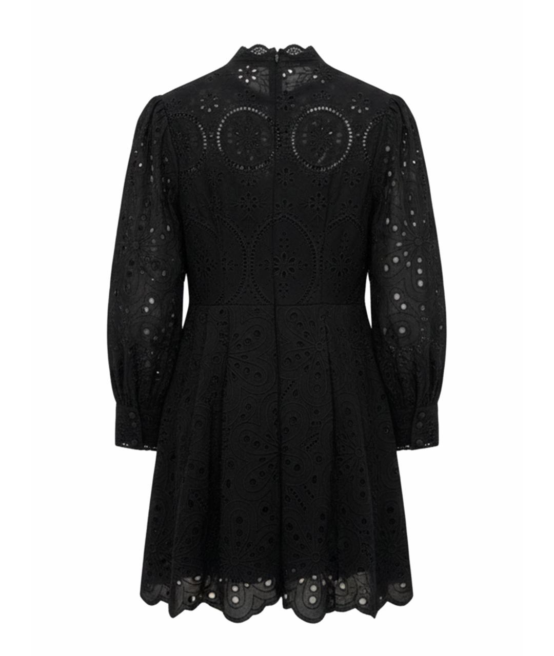 CHARO RUIZ Черное повседневное платье, фото 1