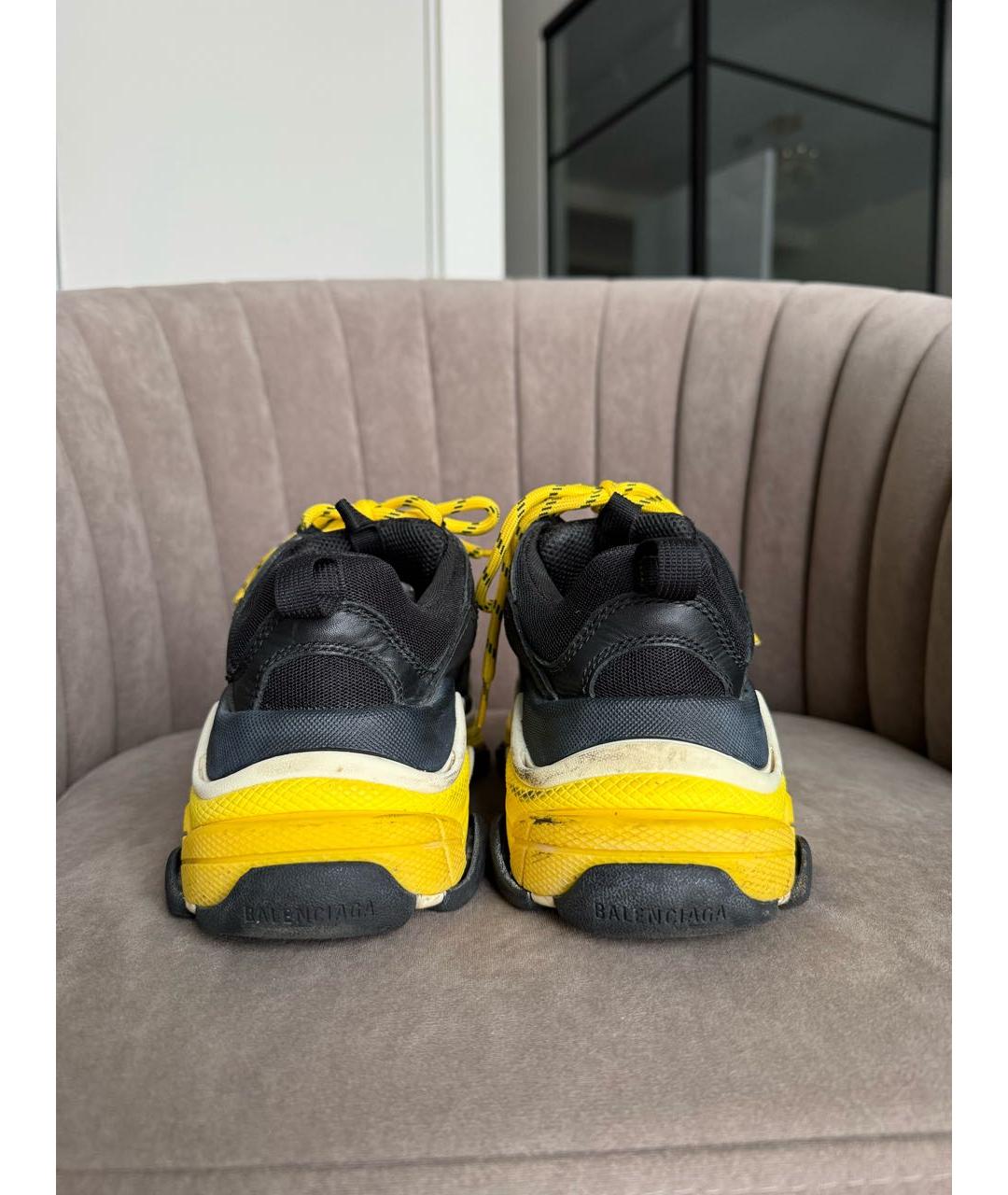 BALENCIAGA Черные кроссовки, фото 4