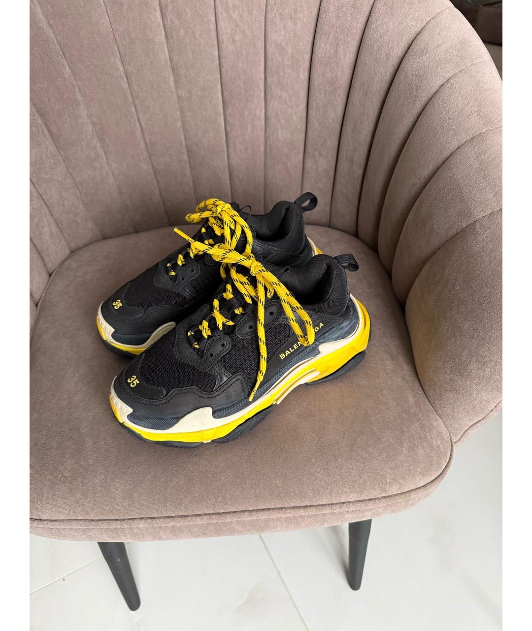 BALENCIAGA Черные кроссовки, фото 8