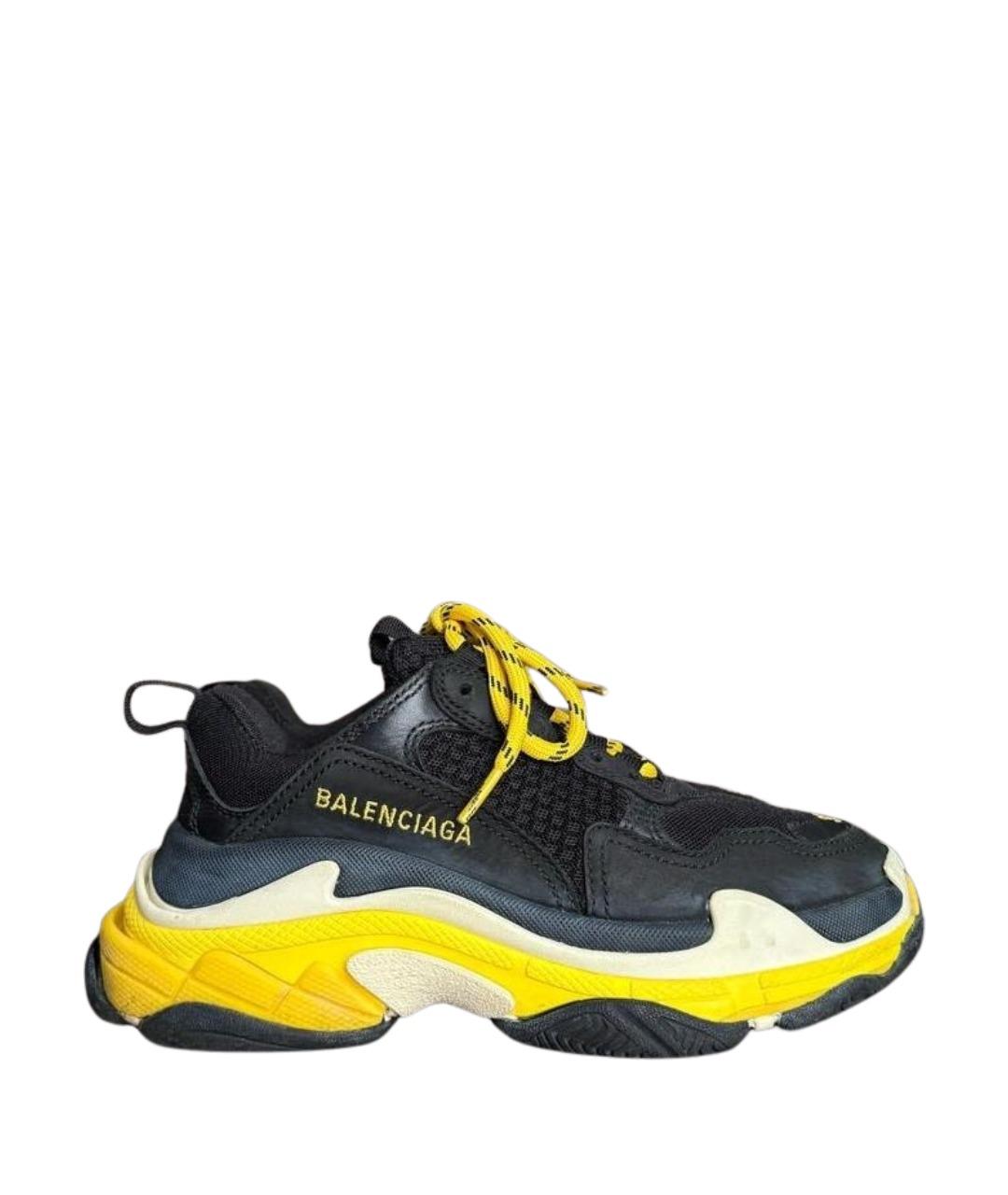 BALENCIAGA Черные кроссовки, фото 1
