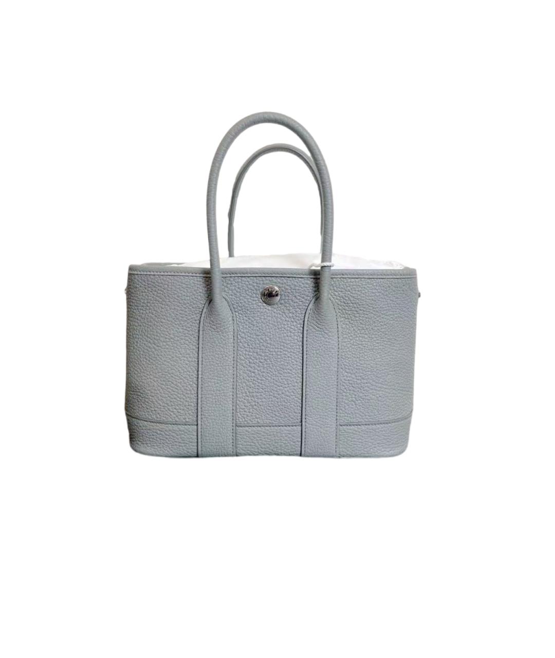 HERMES Кожаная сумка с короткими ручками, фото 6