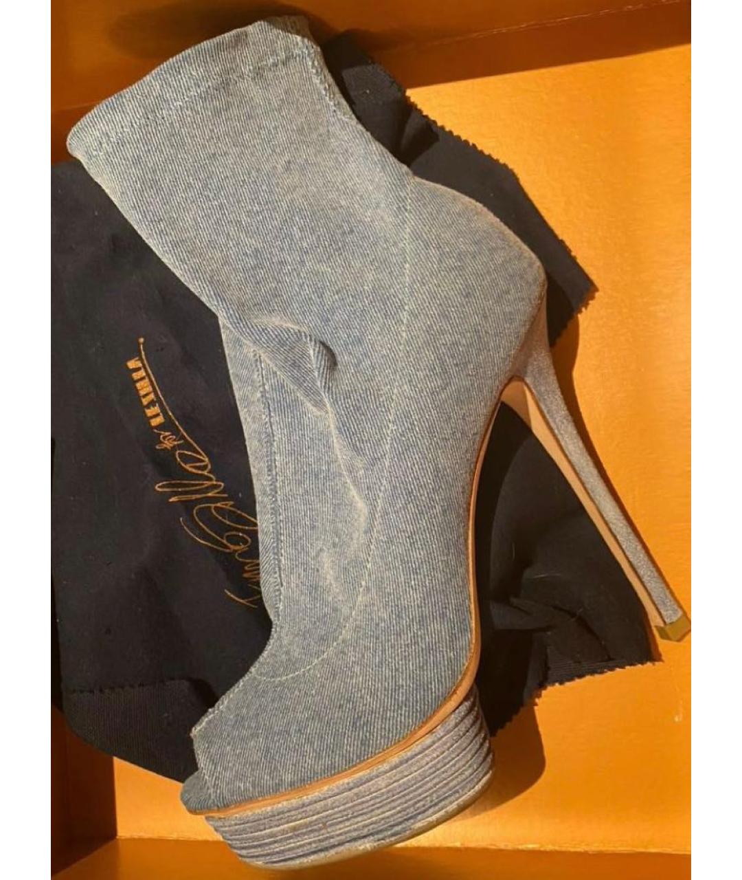 LE SILLA Голубые ботильоны, фото 7