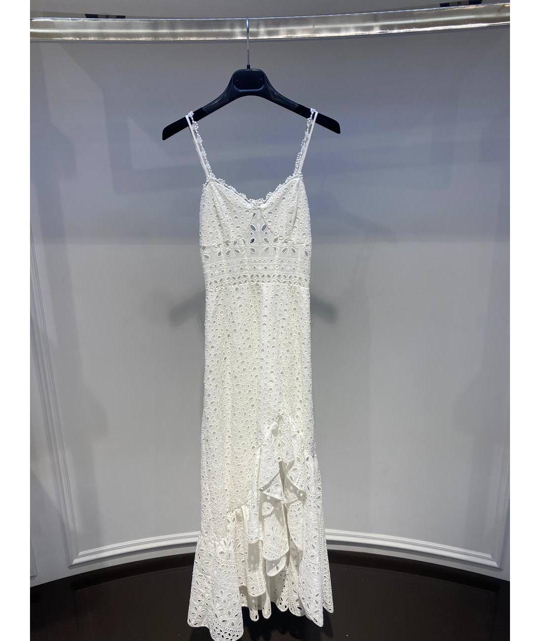 CHARO RUIZ Белое повседневное платье, фото 3