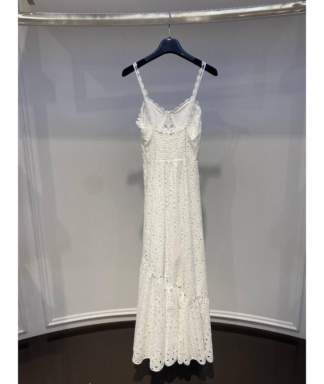 CHARO RUIZ Белое повседневное платье, фото 2