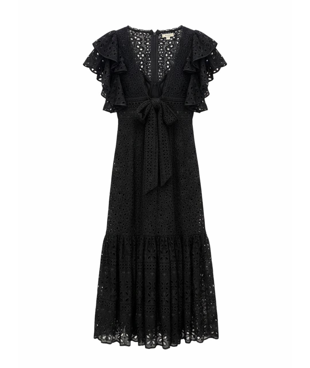 CHARO RUIZ Черное повседневное платье, фото 1