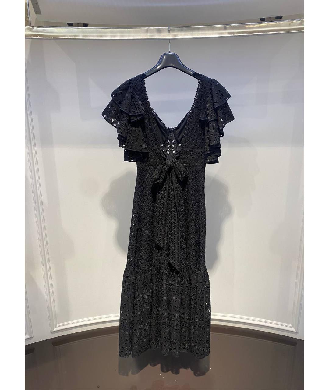 CHARO RUIZ Черное повседневное платье, фото 3