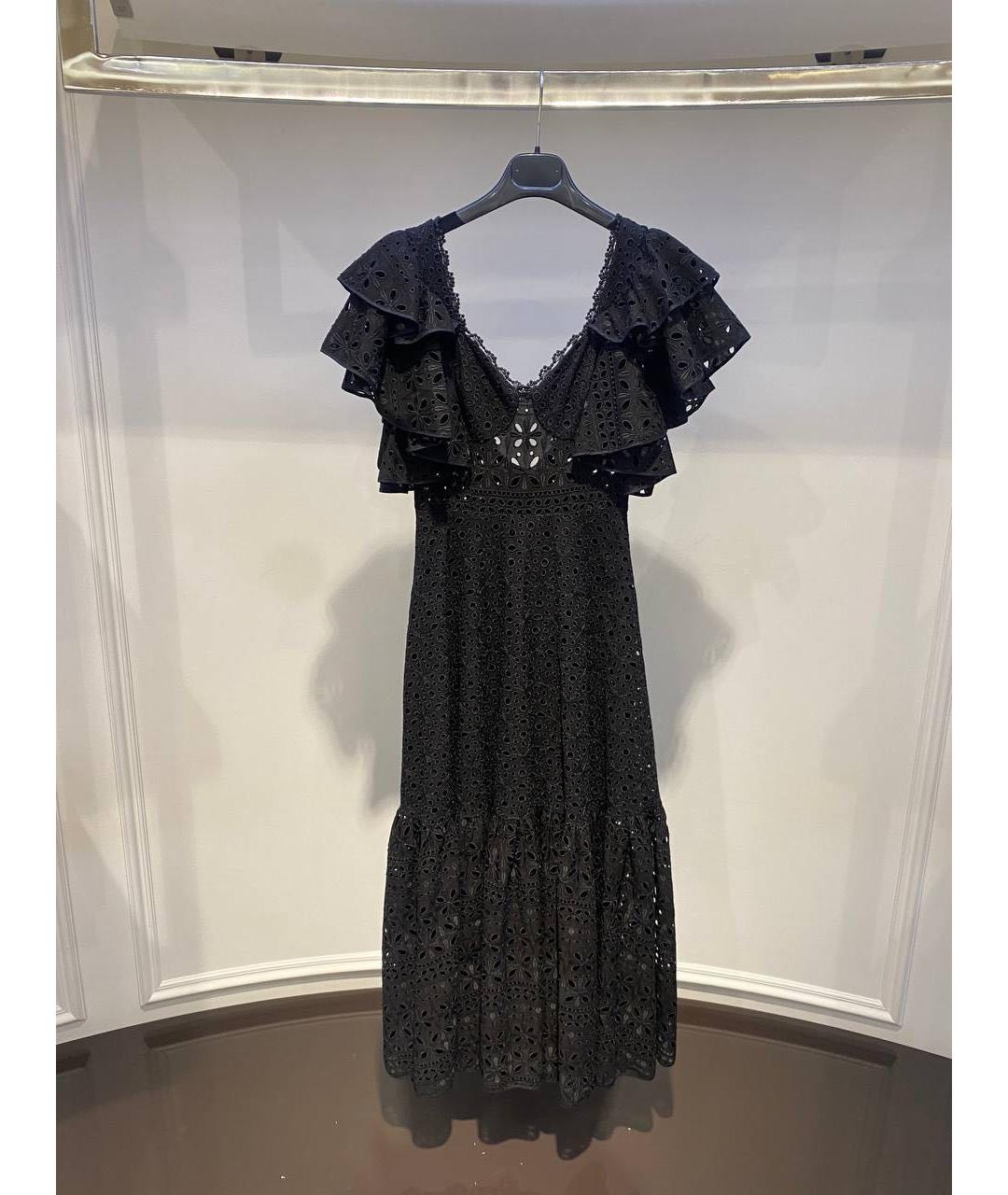 CHARO RUIZ Черное повседневное платье, фото 2