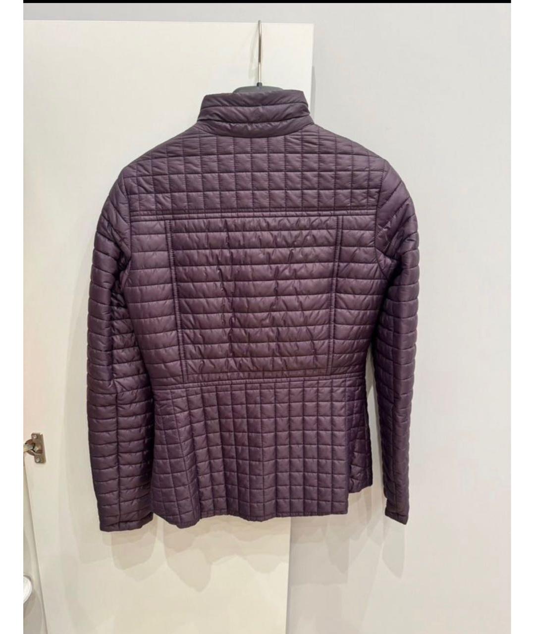 LACOSTE Фиолетовая полиамидовая куртка, фото 2