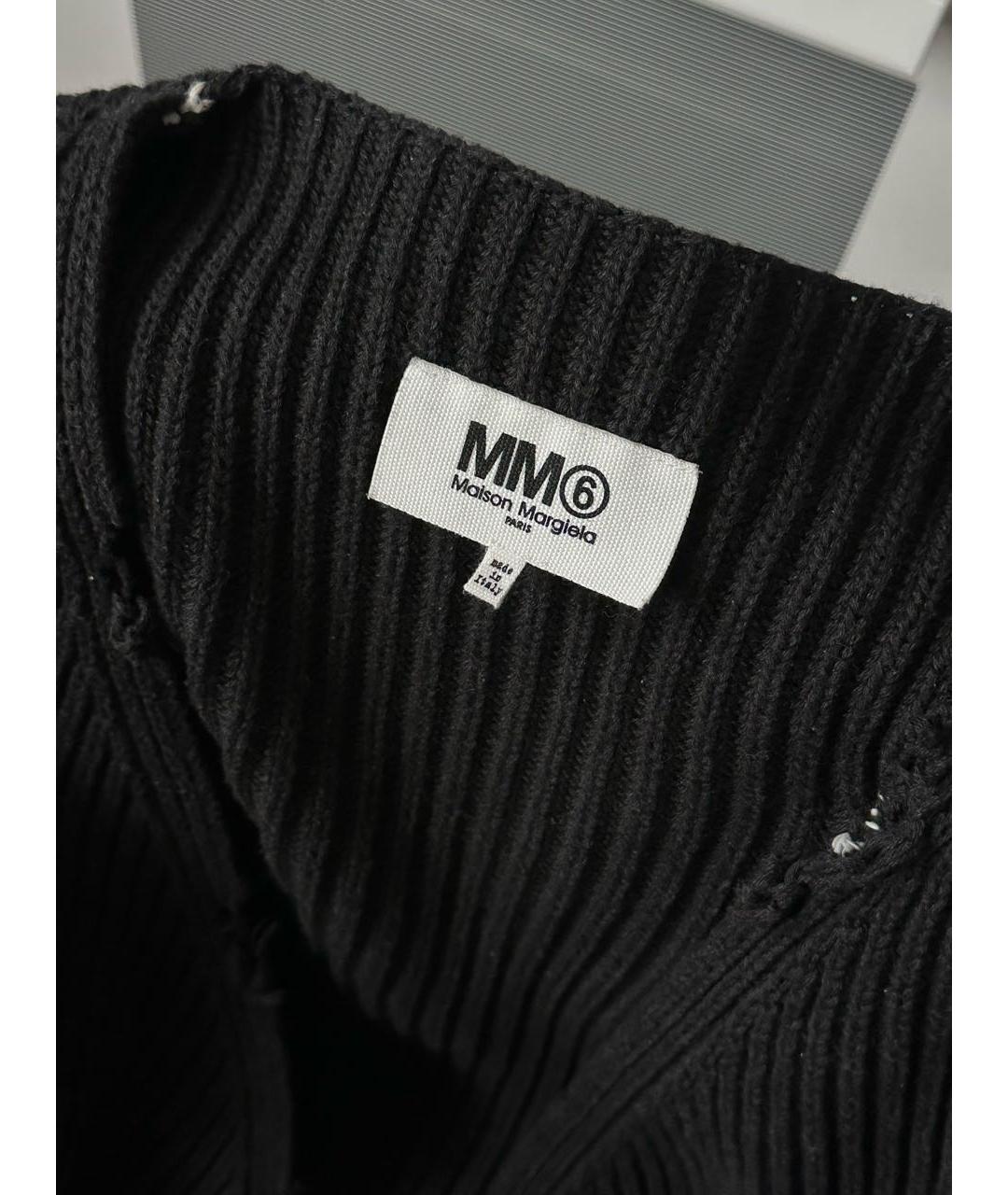 MAISON MARGIELA Черный шерстяной джемпер / свитер, фото 6