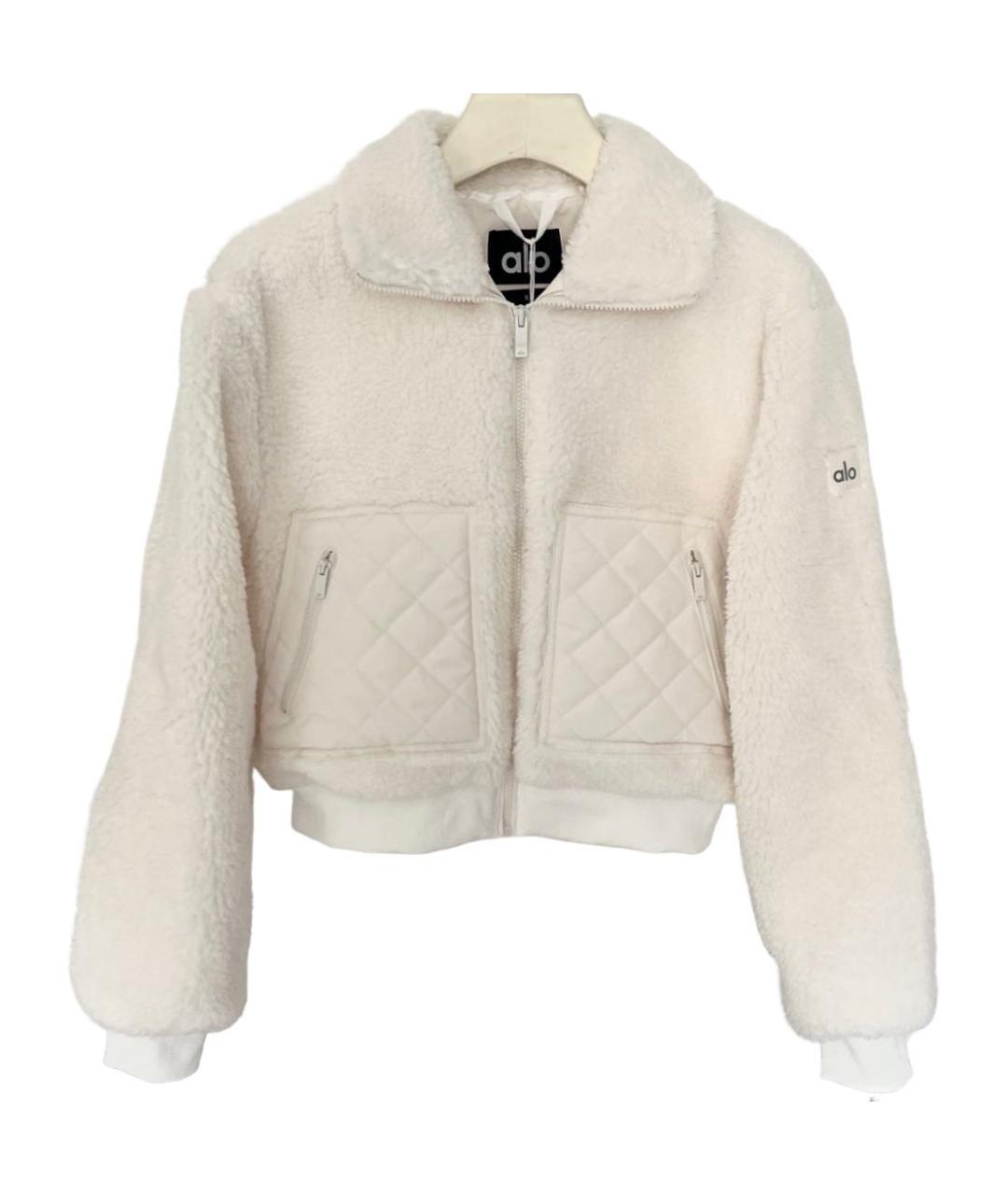 ALO YOGA Белая куртка, фото 8
