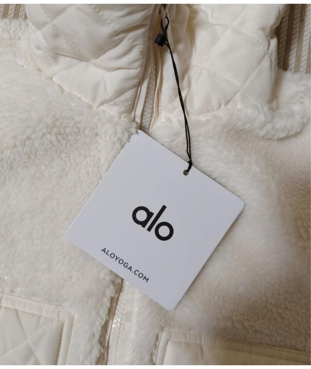 ALO YOGA Белая куртка, фото 5