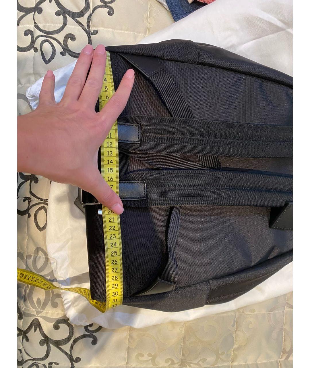 SANDRO Черный тканевый рюкзак, фото 5