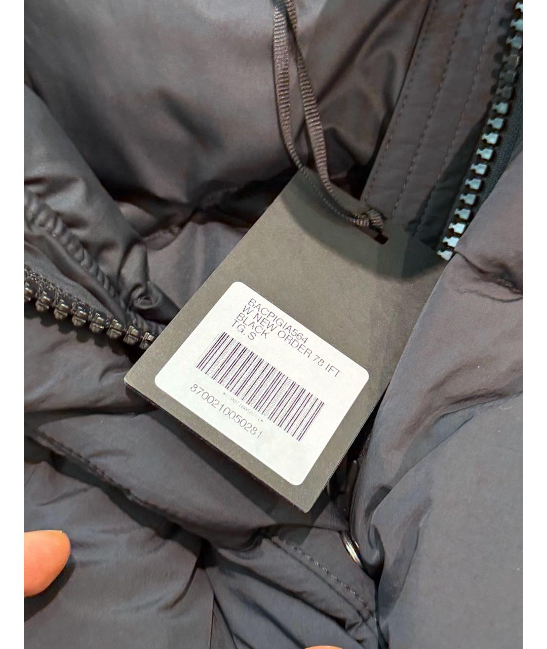 BACON Черный полиамидовый пуховик, фото 5