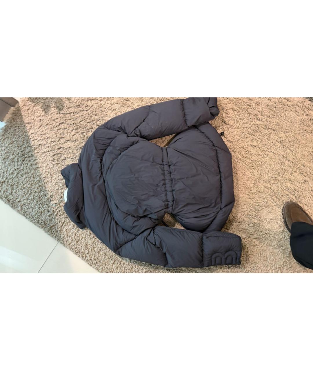 BACON Черный полиамидовый пуховик, фото 2